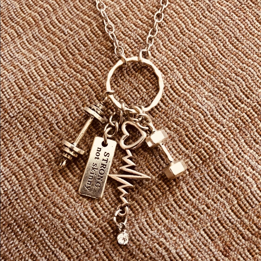 “Strong is the new skinny” Necklace